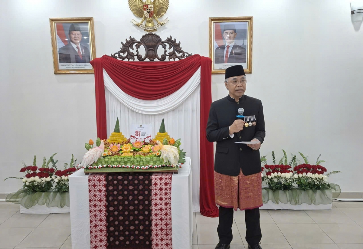 Duta Besar Luar Biasa dan Berkuasa Penuh Republik Indonesia untuk Vietnam, Adam Tugio. Foto: VOV