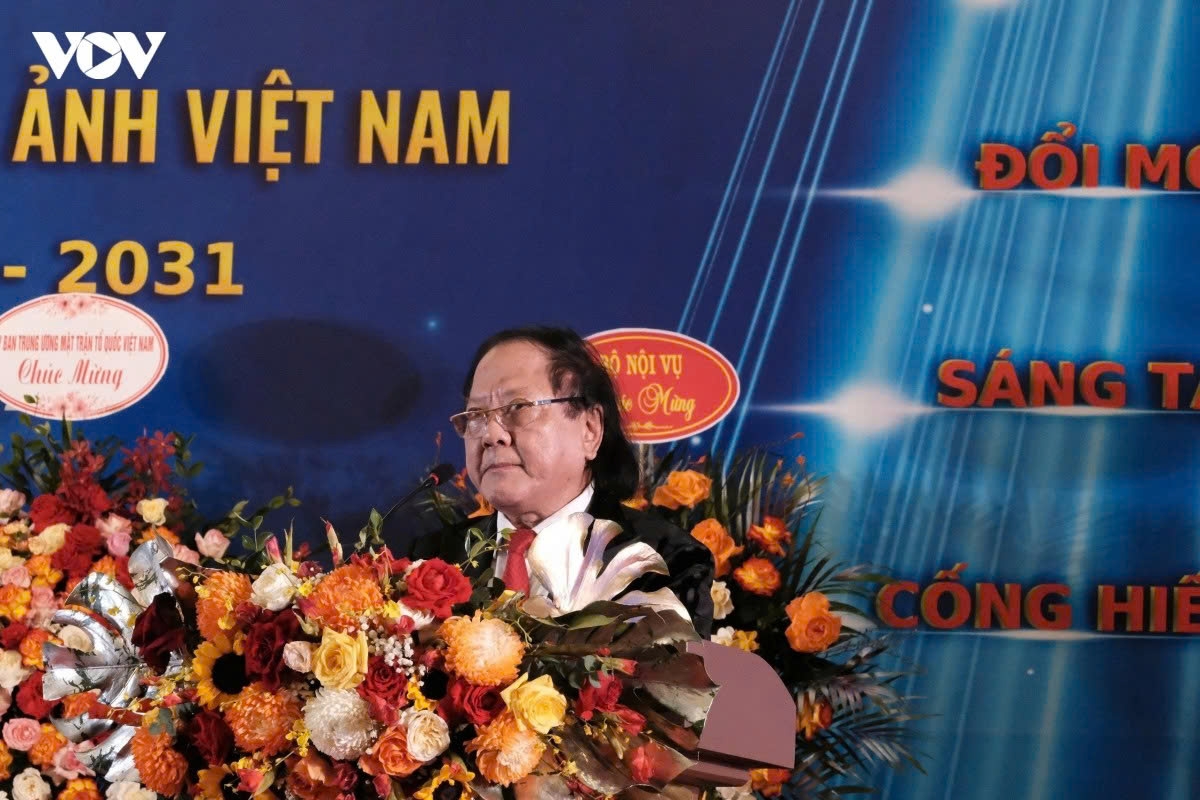  PGS.TS Đỗ Lệnh Hùng Tú tại Hội nghị Ban Chấp hành Hội Điện ảnh Việt Nam