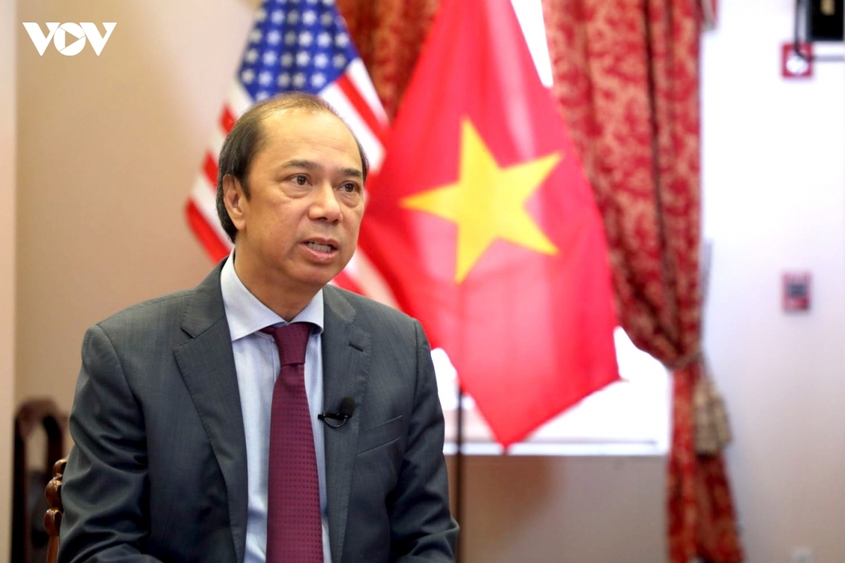 Vietnamese Ambassador to the US Nguyen Quoc Dung. (Photo: VOV)