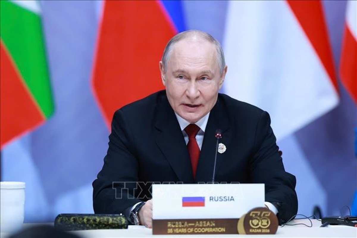Le président russe Vladimir Poutine. Photo: Duong Giang/TTXVN
