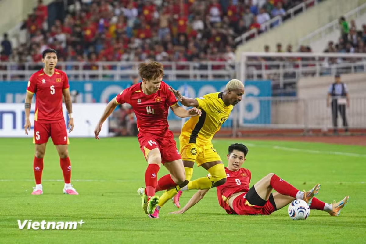 Après avoir battu la Malaisie, le Vietnam affrontera la Thaïlande en finale. Photo: Vietnam+
