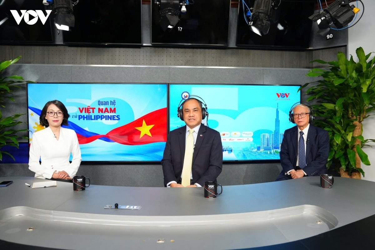 Tọa đàm “50 năm quan hệ Việt Nam - Philippines: Trong không gian hợp tác rộng lớn hơn”. Ảnh: Đồng Toàn - Đinh Trung/VOV.VN