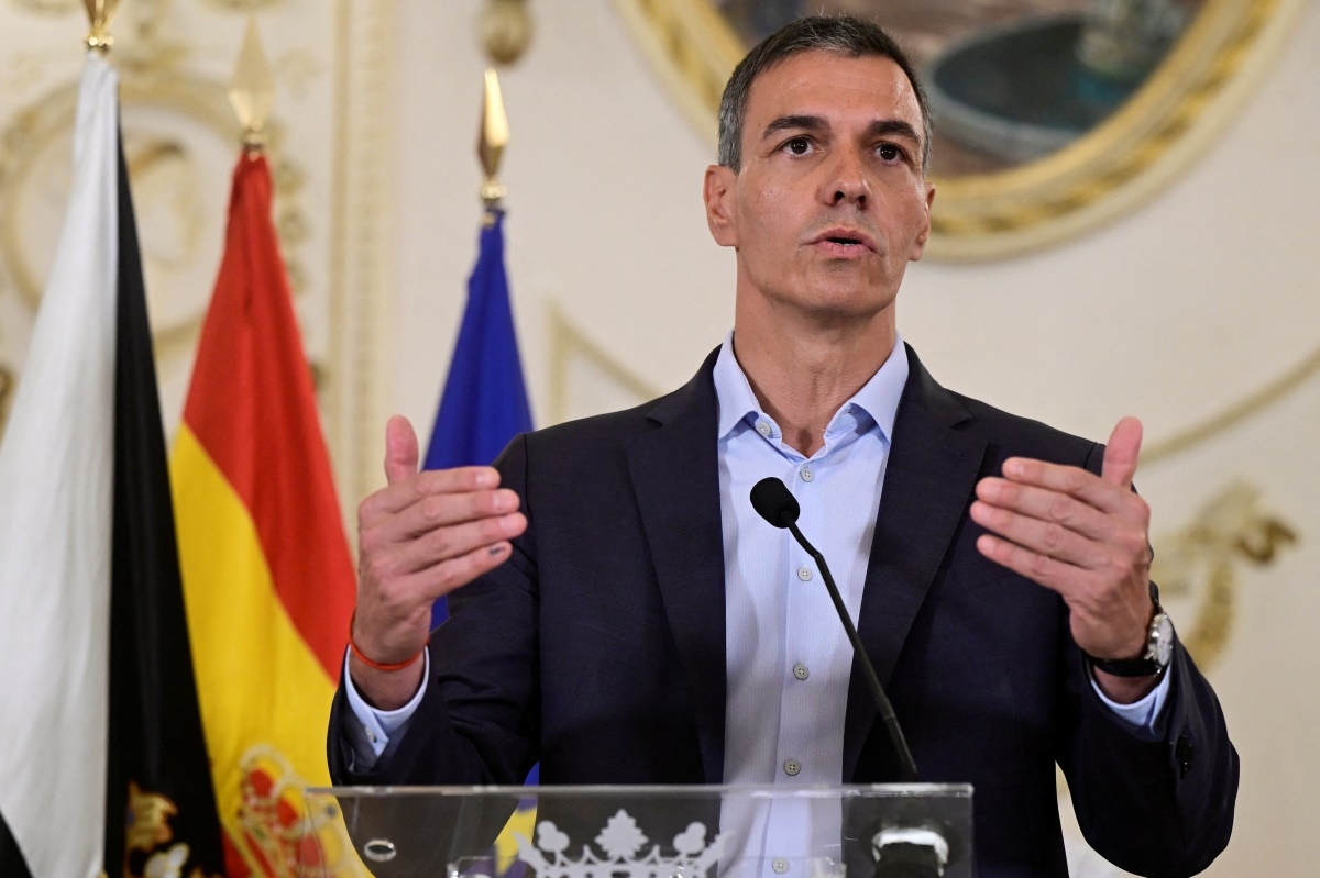 Le Premier ministre espagnol Pedro Sánchez. Photo: Reuters