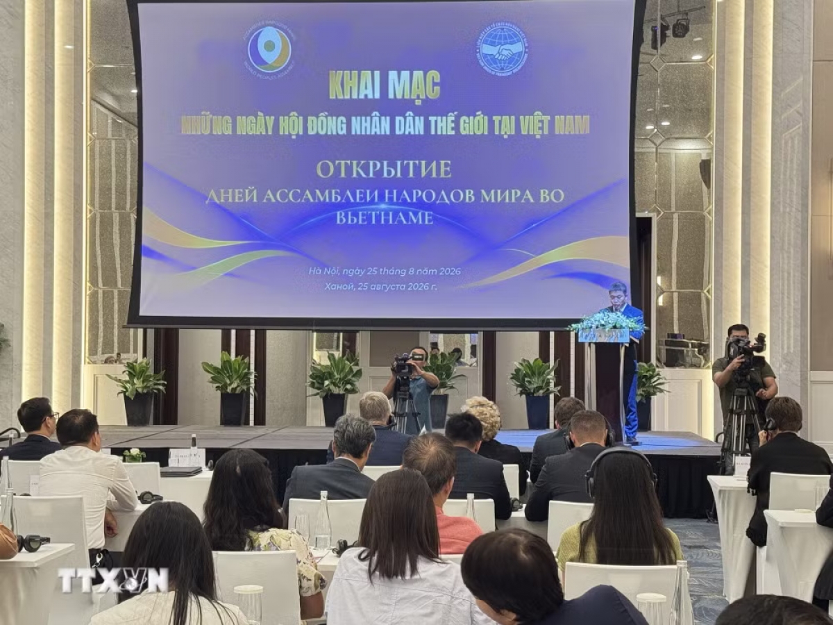 ภาพการประชุม (TTXVN)