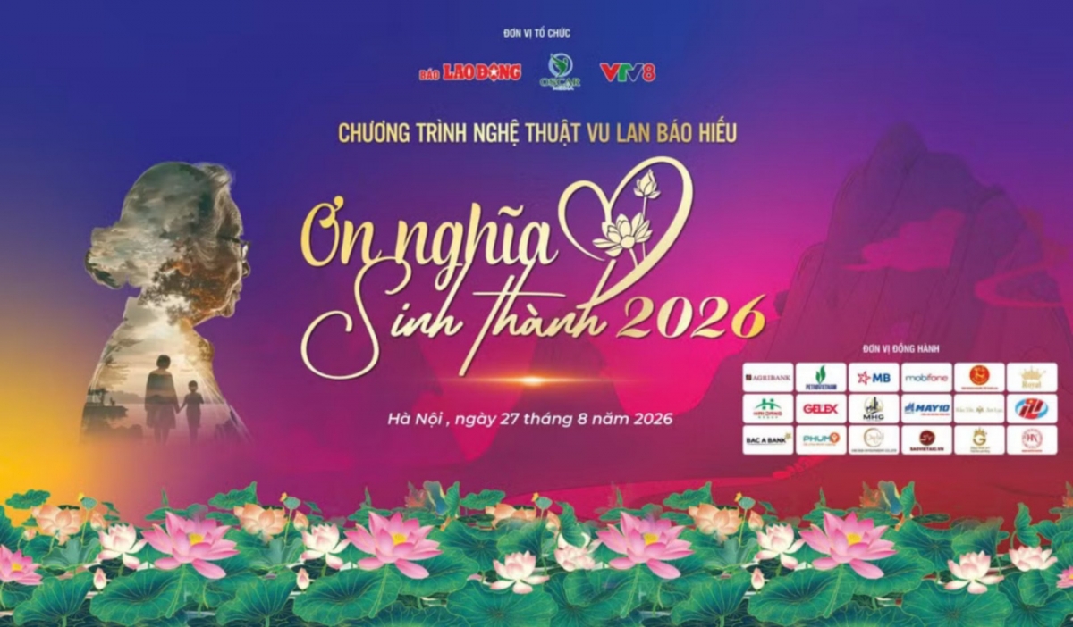 Poster of the “Gratitude for our parents” progra in Hanoi on August 27, 2026 (Photo: Organizer)