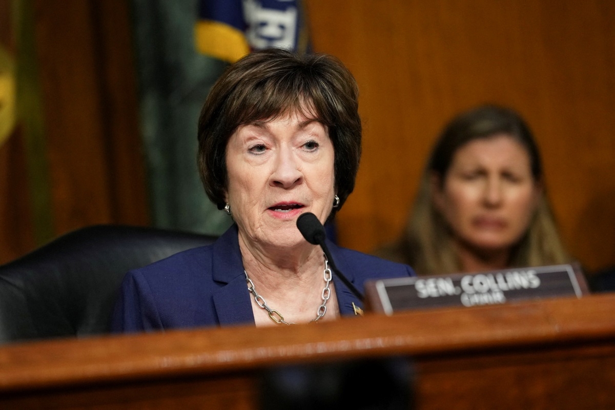 Senate Appropriations Committee Chair Susan Collins (Photo: REUTERS/Eric Lee)
