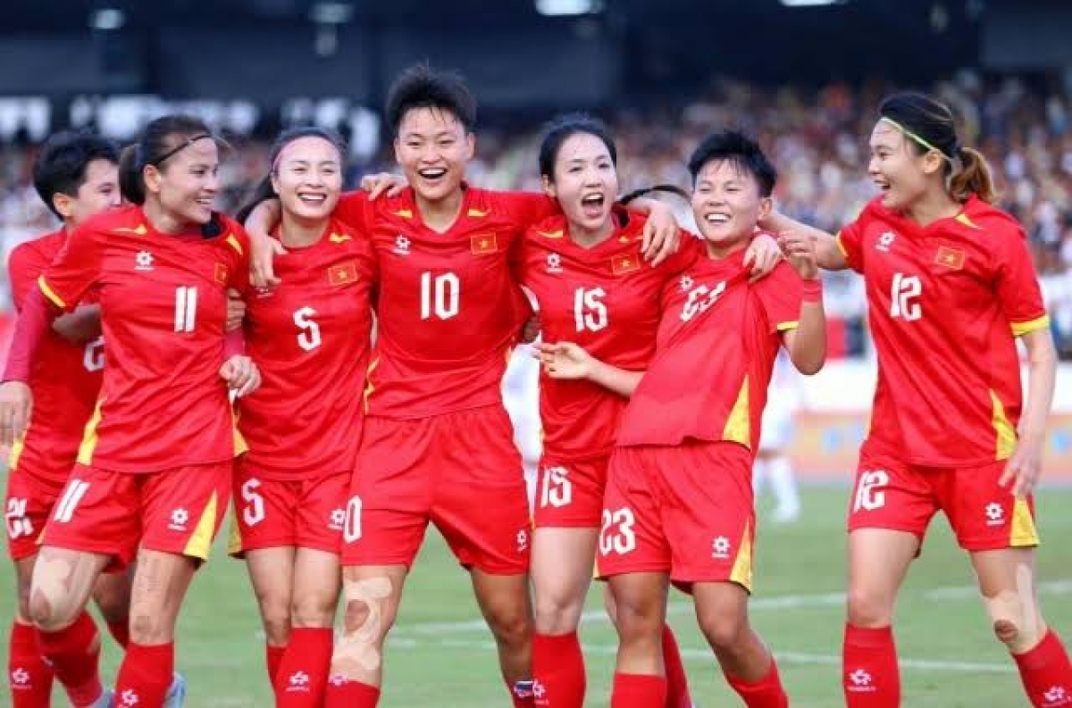 Die vietnamesische Nationalmannschaft der Frauen gehört vor der Auslosung zum Lostopf 3 des Frauenfußballturniers der ASIAD 20. (Foto: thethao247.vn)