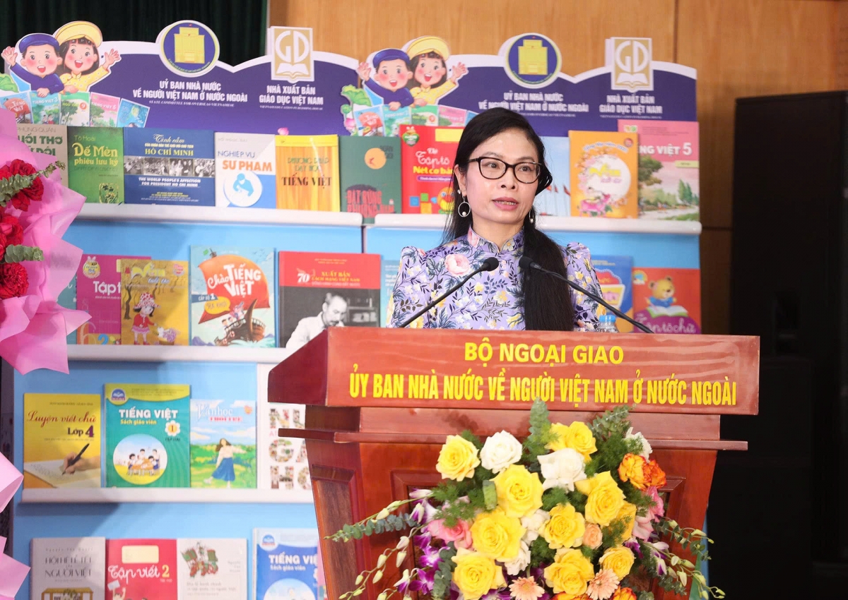 Phó Chủ nhiệm Ủy ban Nhà nước về người Việt Nam ở nước ngoài Nguyễn Quỳnh Mai. 