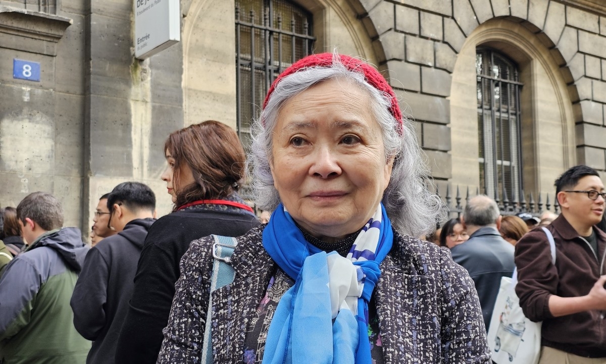 Tran To Nga (Photo: Anh Tuan - VOV correspondent in Paris)