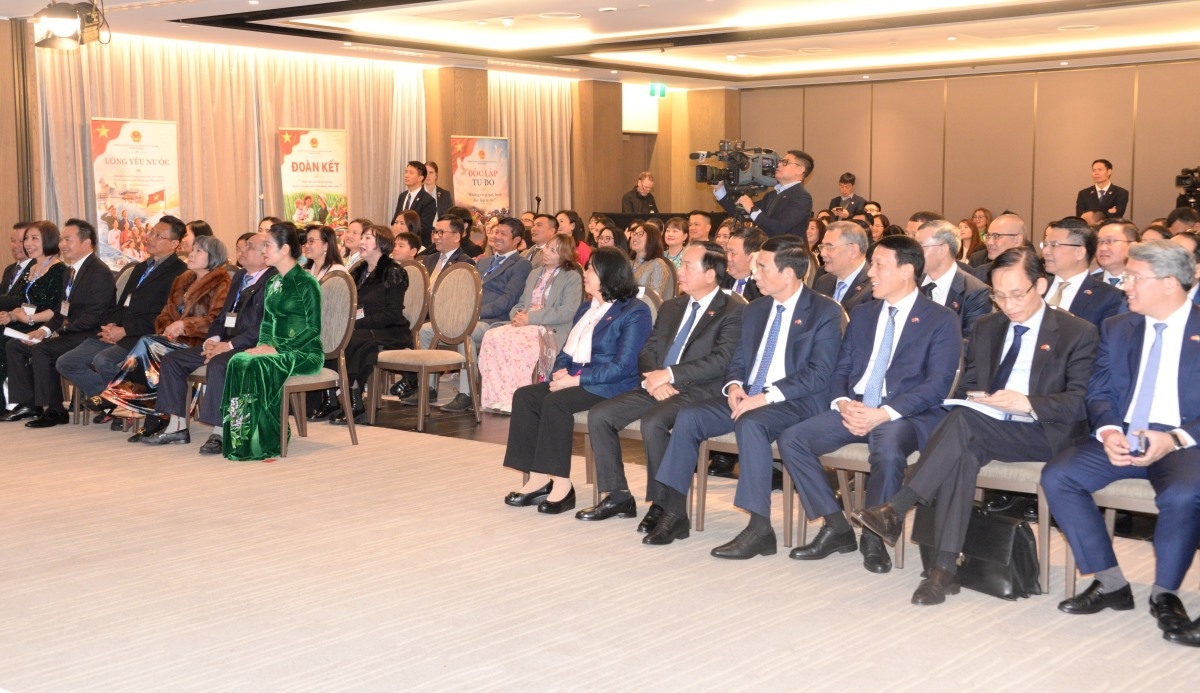 Delegates attending the gathering (Photo: Viet Nga/VOV-Australia)