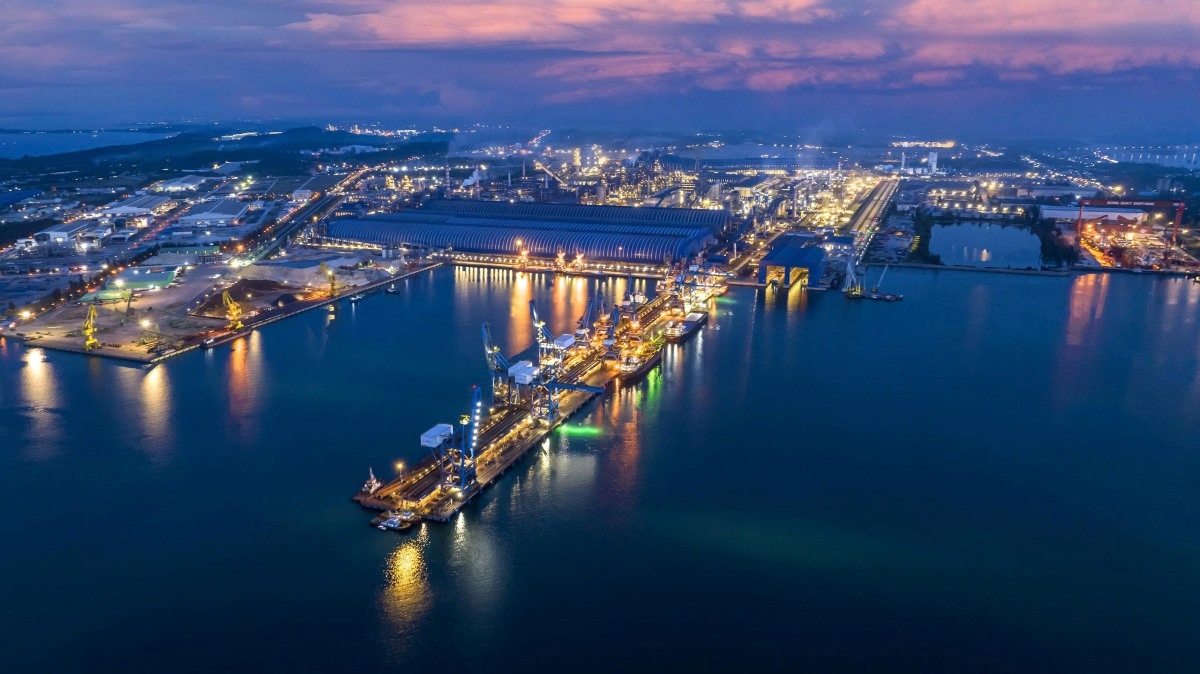 Dung Quat Economic Zone. (Photo: Thanh Thang/VOV-Central Region)