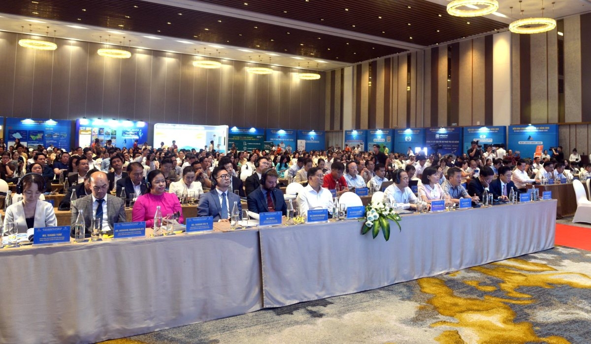 An overview of the Da Nang International Logistics Forum 2026. (Photo: Dinh Thieu/VOV-Central Region)