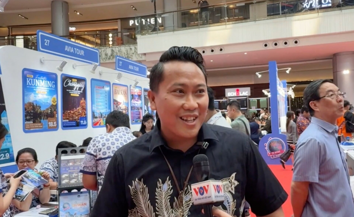 Direktur Marketing AviaTour, Ramanda Raka Aditya (Foto: VOV-Jakarta)