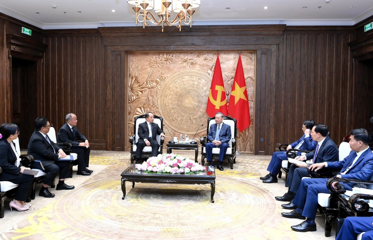 Pertemuan tersebut (Foto: Viet Cuong /VOV)