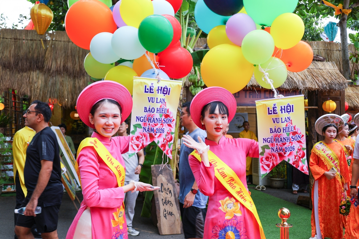 Vu Lan Festival at Ngu Hanh Son mountain (Photo: VOV-Central Region)