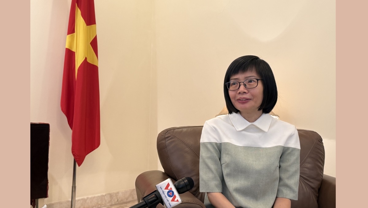Duta Besar Ton Thi Ngoc Huong, Kepala Perwakilan Tetap Vietnam untuk ASEAN. Foto: Pham Ha/VOV-Jakarta