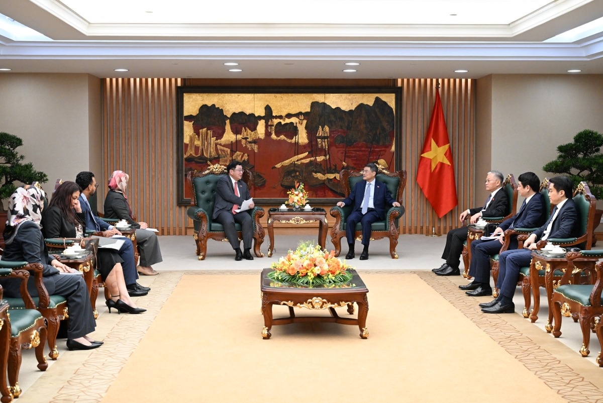 Panorama pertemuan tersebut (Foto: Lai Hoa/VOV)
