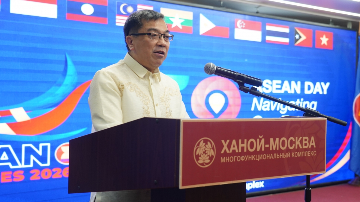 Dubes Filipina untuk Federasi Rusia sekaligus Ketua Bergilir Komite ASEAN di Moskow tahun 2026, Igor Bailen. Foto: VOV