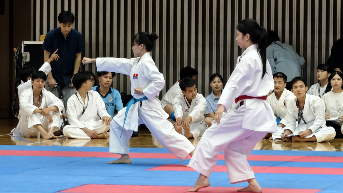 空手道大会の様子（写真：VOV Tokyo）