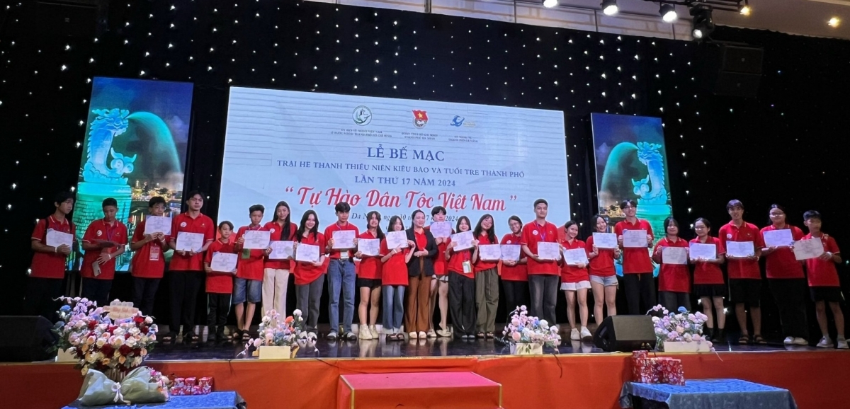 Lễ bế mạc Trại hè Thanh thiếu niên kiều bào và tuổi trẻ Thành phố lần thứ 17 năm 2024