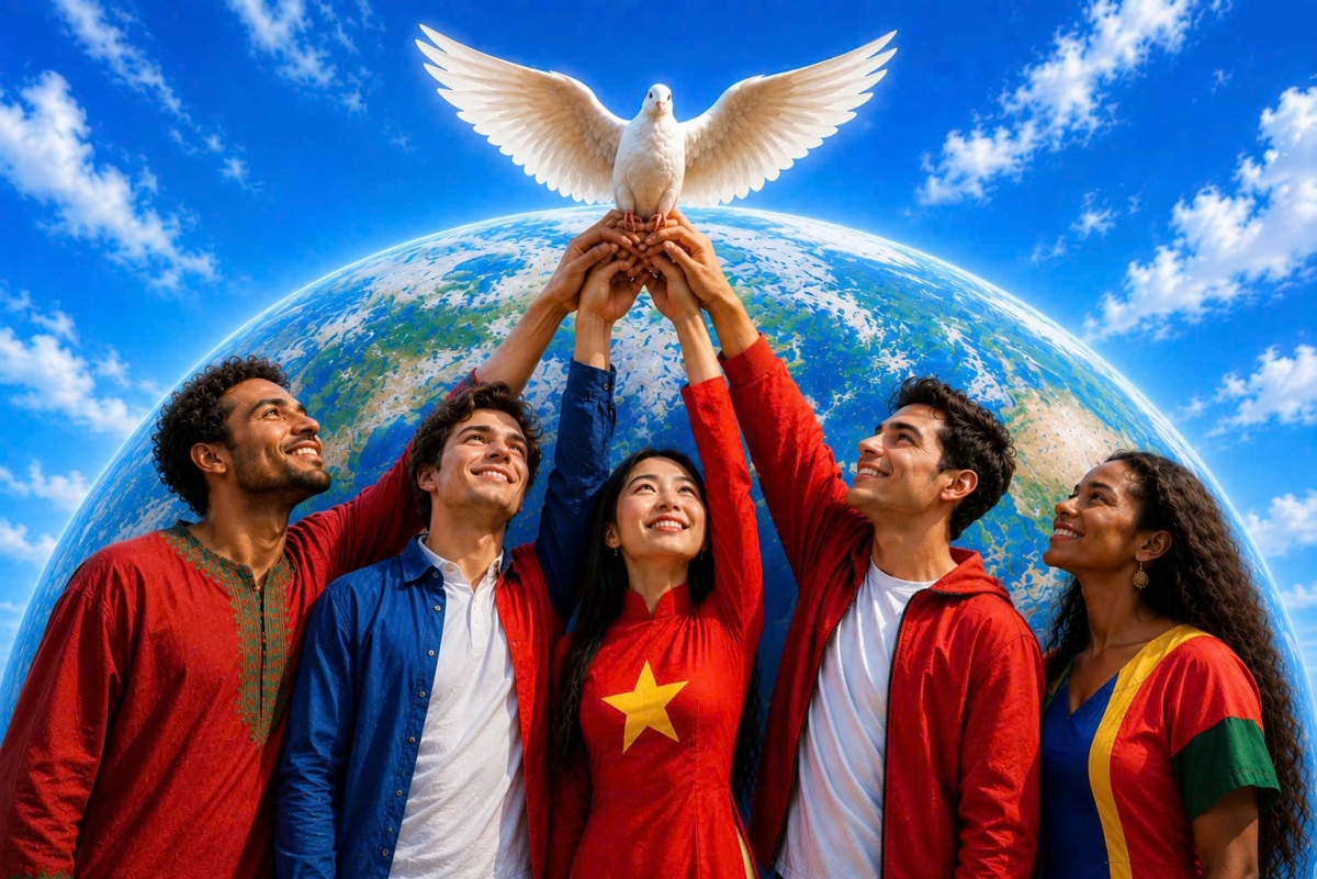 Placé sous le thème "La paix et la jeunesse", le concours est ouvert aux personnes francophones âgées de 18 à 35 ans au Vietnam ou dans l’un des États et gouvernements membres de l’OIF. Photo: Truong Trân/CVN