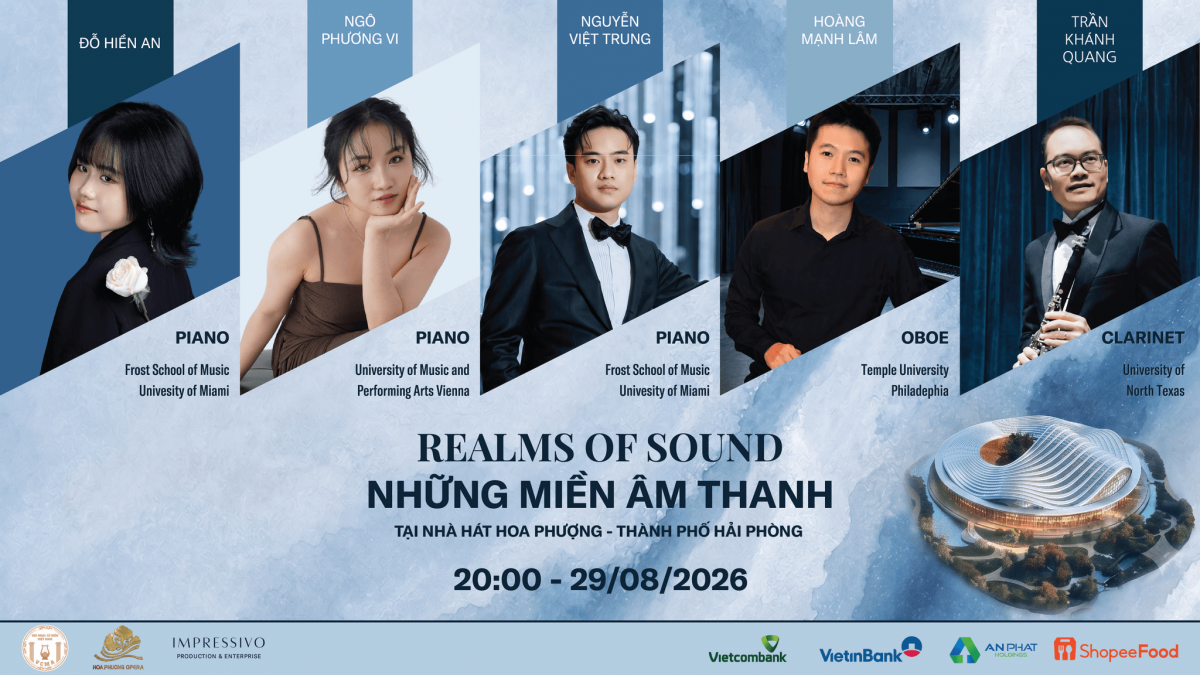 Fünf vietnamesische Musikerinnen und Musiker werden beim Konzert in Hai Phong aufführen. (Foto: daibieunhandan.vn)