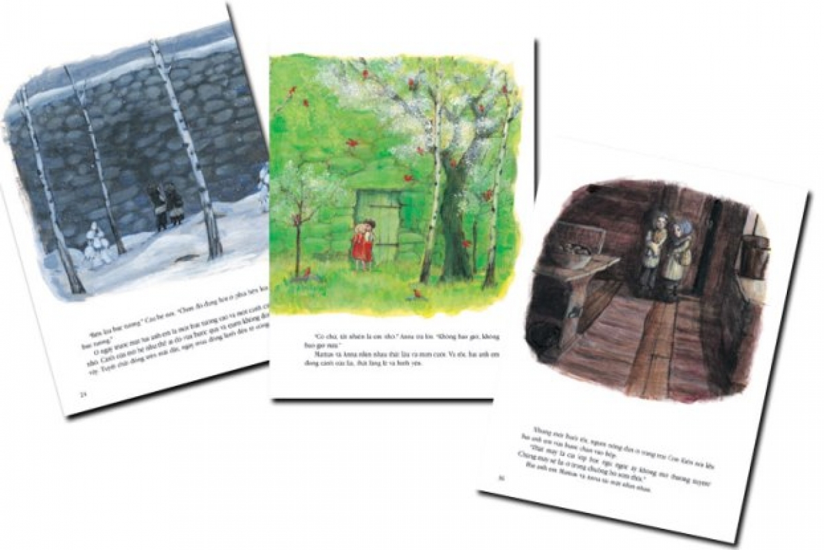 Miền cỏ phương Nam, một trong số tiểu thuyết của nhà văn nổi tiếng Astrid Lindgren được NXB Kim Đồng giới thiệu đến bạn đọc thiếu nhi qua hình thức sách tranh tuyệt đẹp ( cùng với những cuốn Pippi Tất Dài, Thằng nhóc Emil)