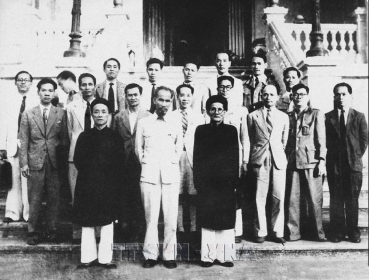 Pemerintah Republik Demokratik Vietnam terpilih pada Sidang Kedua (28 Oktober - 9 November 1946) Majelis Nasional Angkatan Pertama. Foto/VNA