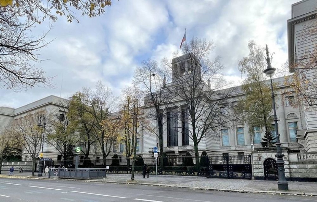 L'ambassade de Russie à Berlin (Allemagne). Photo: TASS