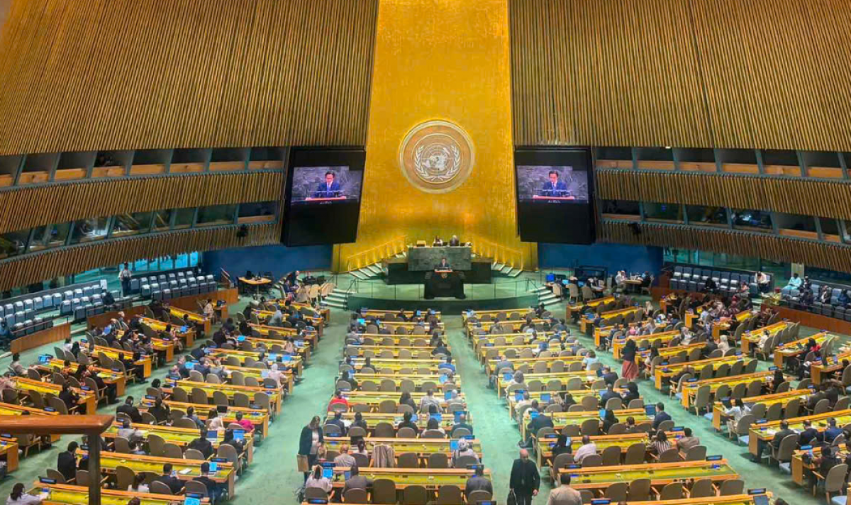 At the UN Headquarters in New York, the 80th session of the UN General Assembly adopted a resolution on the "International Decade of Culture for Sustainable Development." (Photo: Ministry of Foreign Affairs)