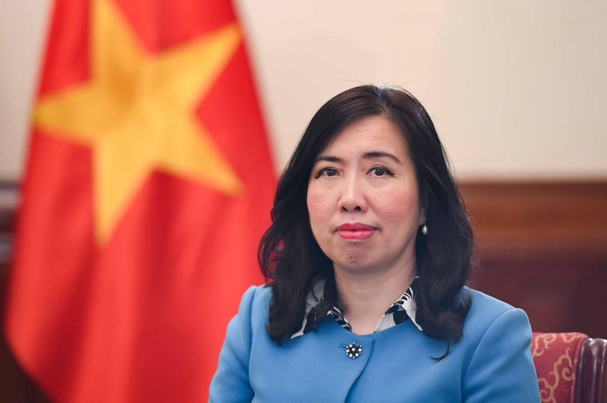 Deputy Foreign Minister Le Thi Thu Hang (Photo: Ministry of Foreign Affairs)