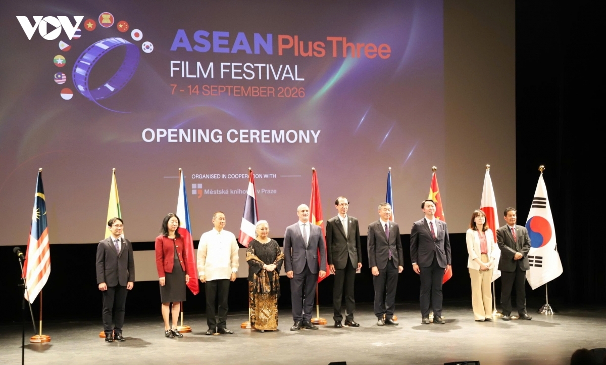ASEAN+3映画祭が7日夜、チェコの首都プラハで開幕<br>
写真: VOV