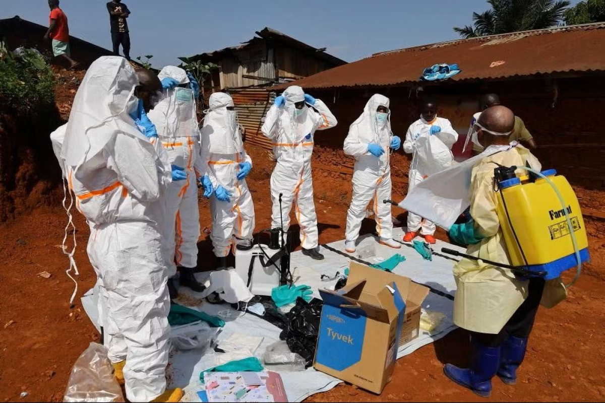Frontline healthcare workers battling the Ebola outbreak in Congo are suffering heavy losses. (Photo: Xinhua)