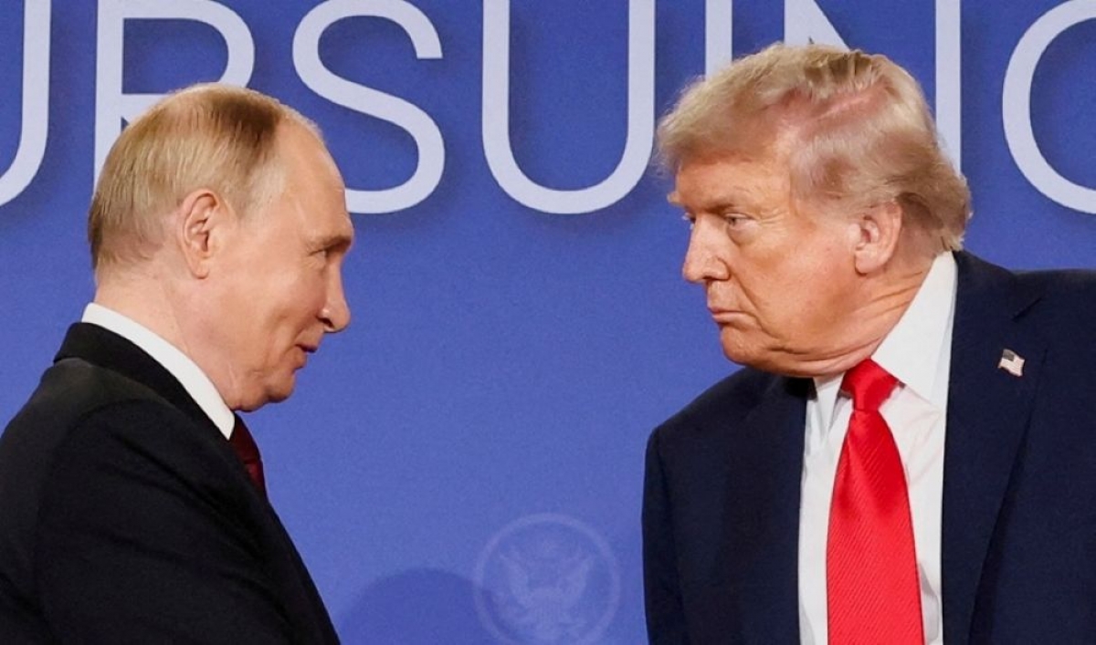 Russian President Vladimir Putin and US President Donald Trump in Alaska on August 15, 2025. (Photo: Reuters)