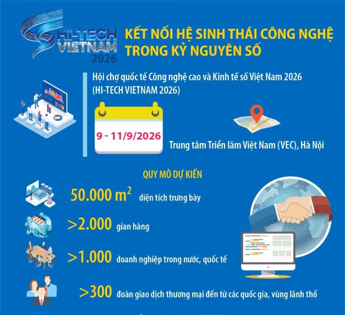 HI-TECH VIETNAM 2026 (Photo: VNA)