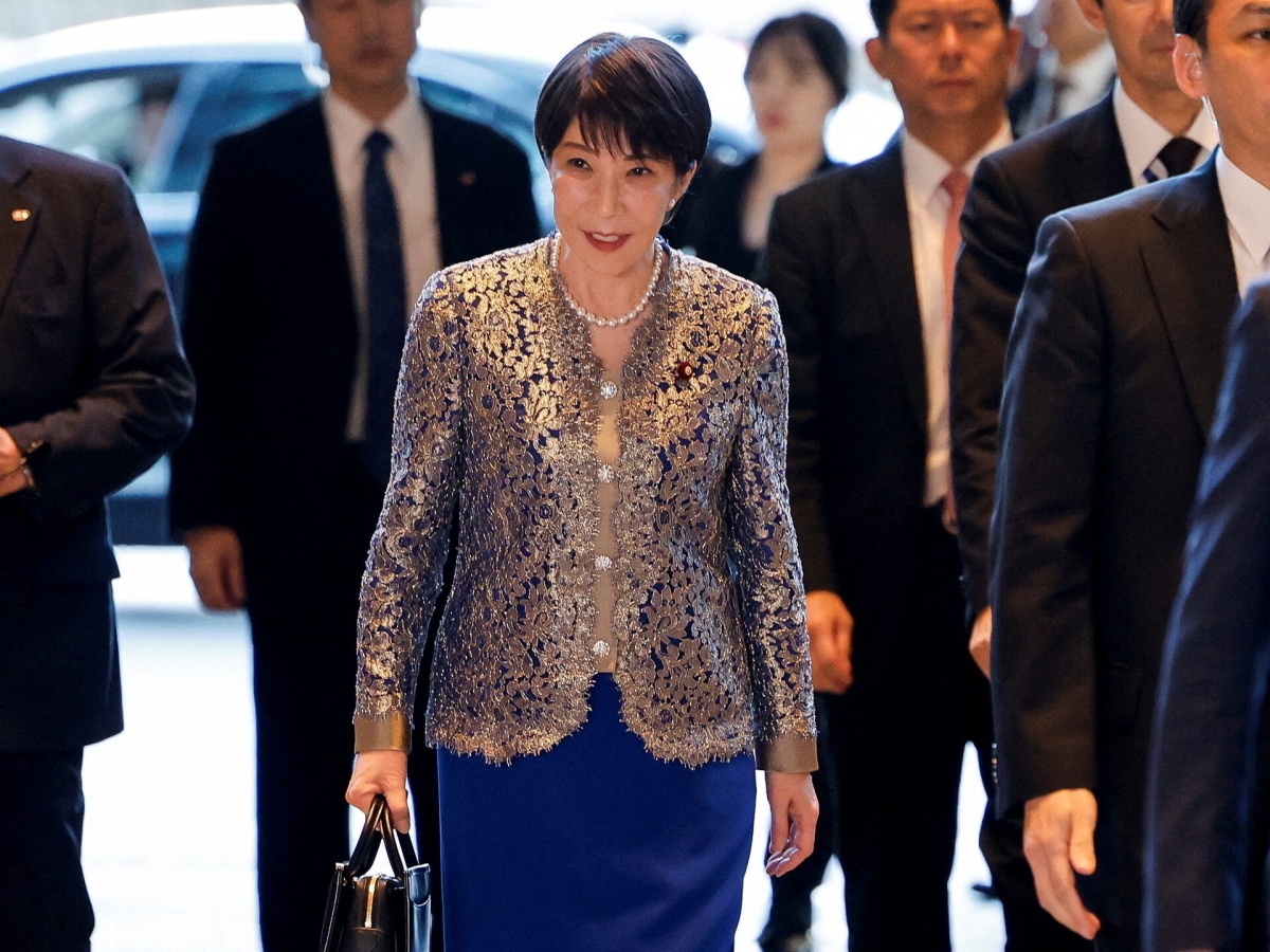 2026年9月17日、内閣改造の日に皇居を訪れた後、東京の首相官邸に到着する高市早苗首相（写真：REUTERS/Kim Kyung-Hoon）