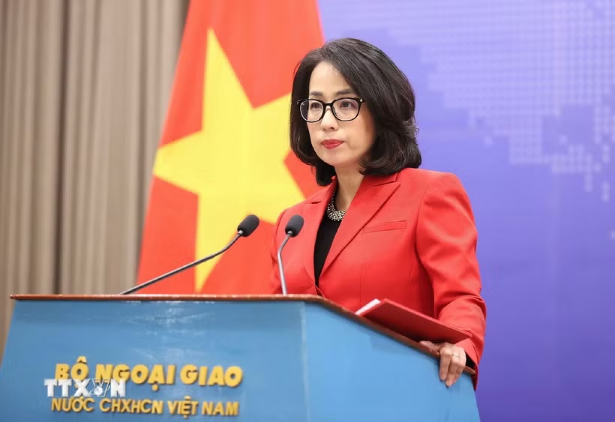 Jubir Kemlu Vietnam, Pham Thu Hang (Foto: VNA)