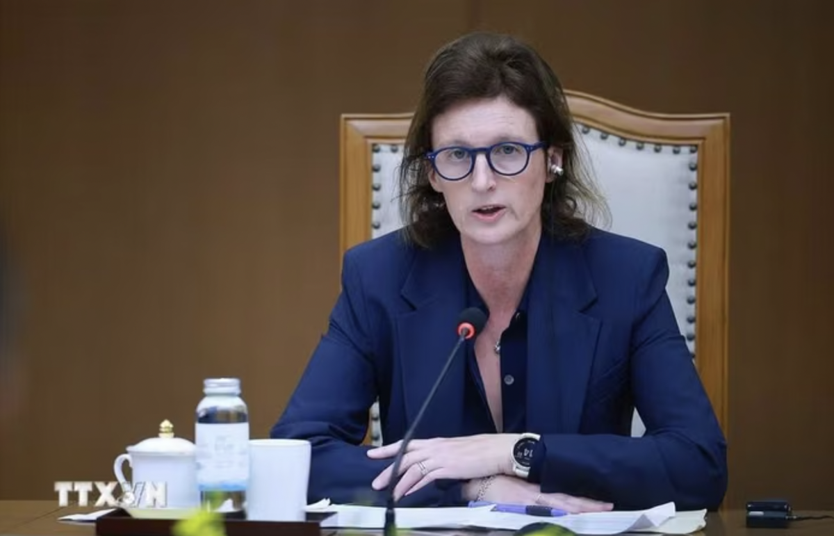 CEO of FTSE Russell Fiona Bassett (Photo: Duong Giang/ VNA)
