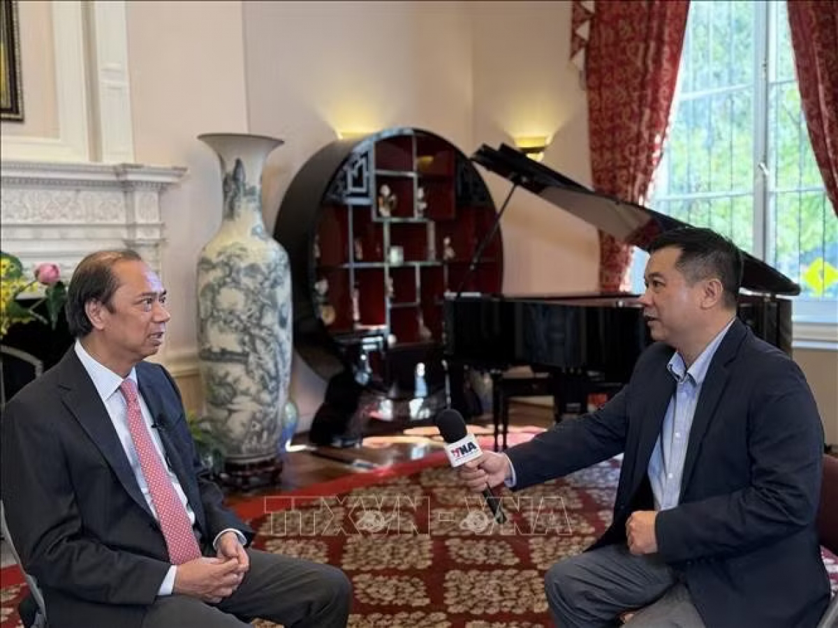 Duta Besar Luar Biasa dan Berkuasa Penuh Vietnam untuk AS, Nguyen Quoc Dung (Foto: VNA)