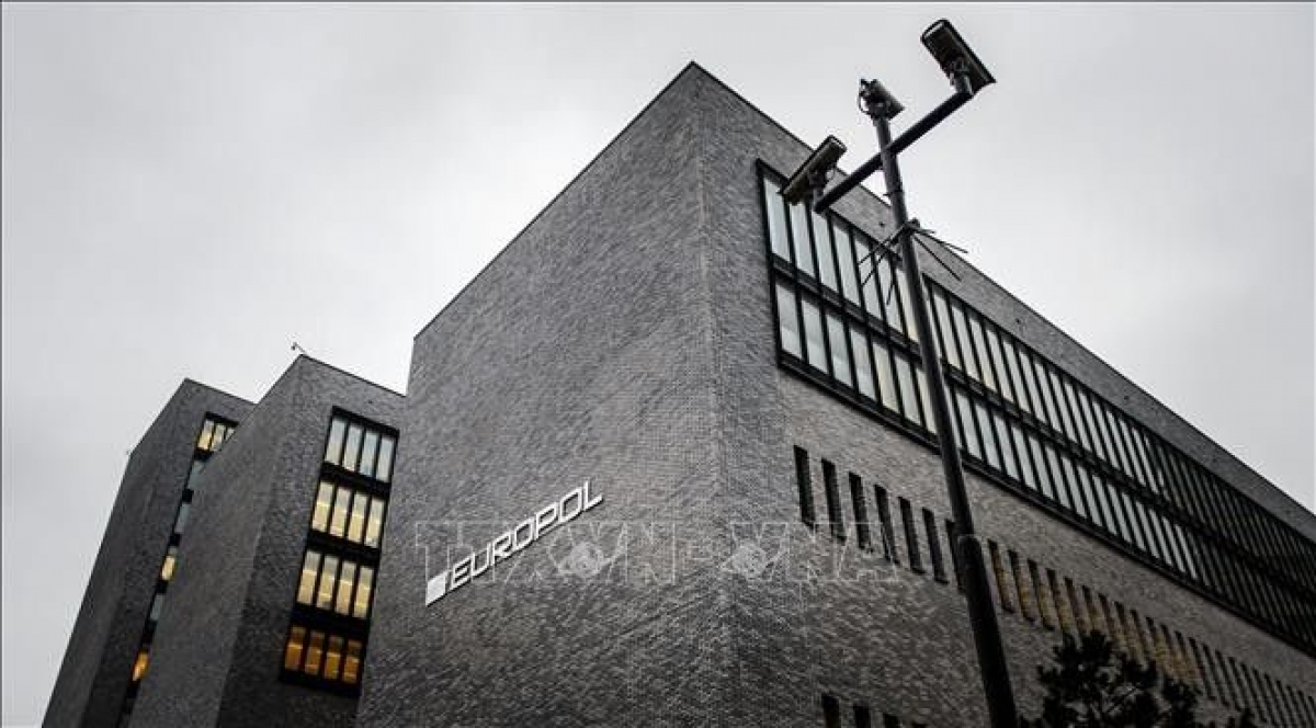 Le siège de l'Office européen de police (Europol) à La Haye, aux Pays-Bas. Photo: AFP/AVI