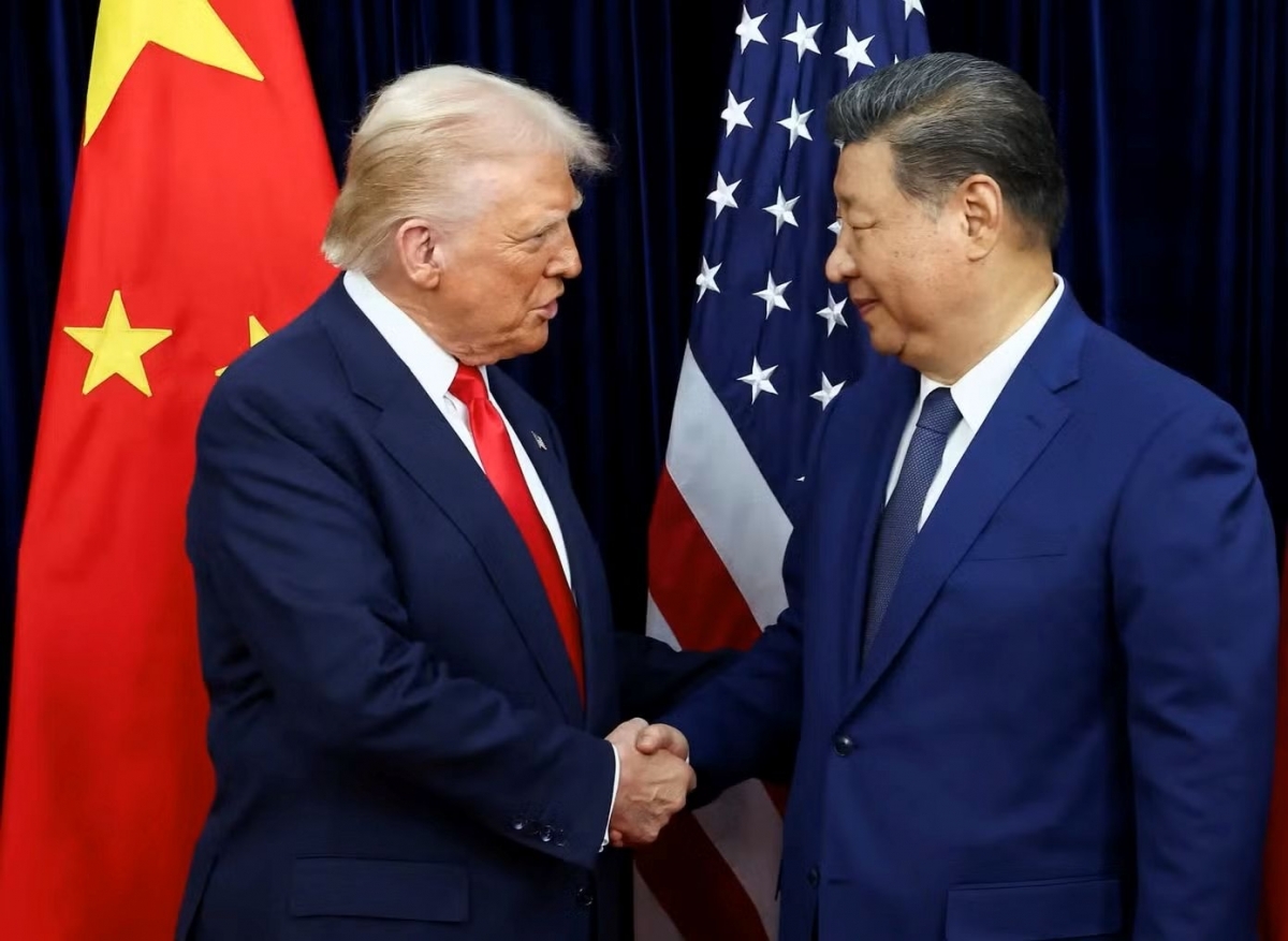 El presidente de Estados Unidos, Donald Trump (i) y su homólogo de China, Xi Jinping. Foto: Reuters
