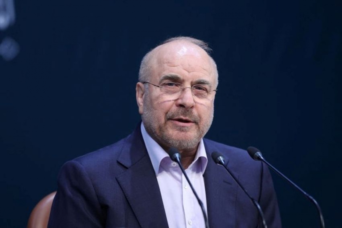  Le président du Parlement iranien, Mohammad Bagher Qalibaf. Photo: Reuters