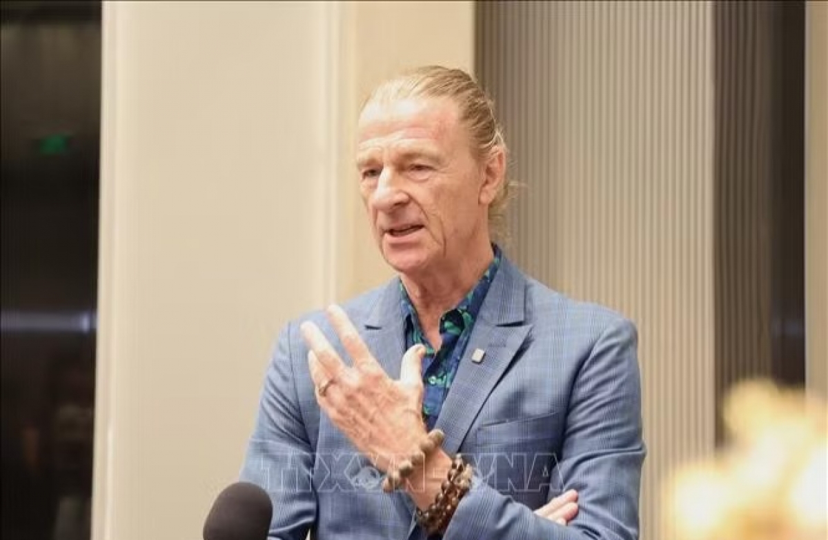 Dominic Scriven, fondateur et président de Dragon Capital. Photo: TTXVN