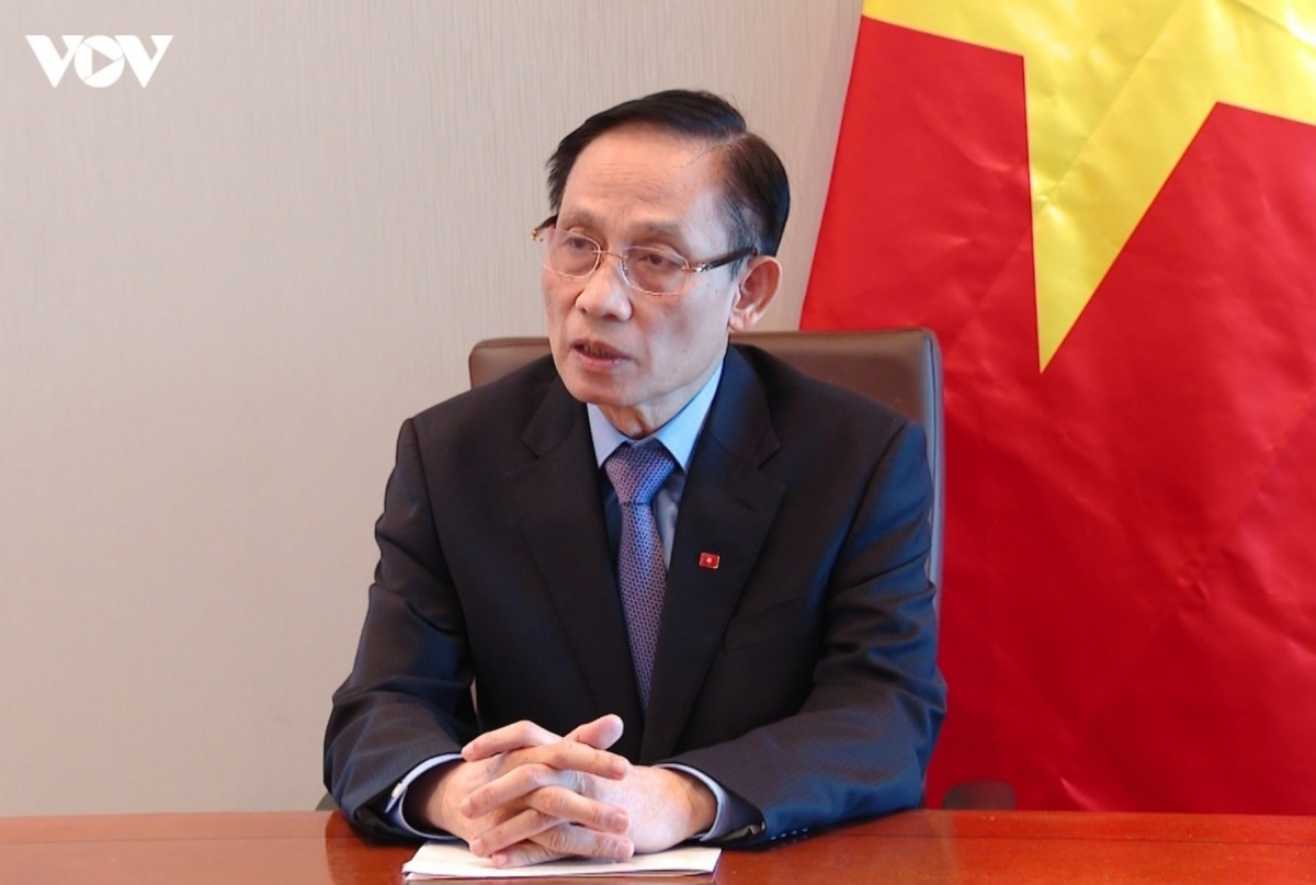 레 호아이 쭝(Lê Hoài Trung) 외교부 장관 (사진: VOV)