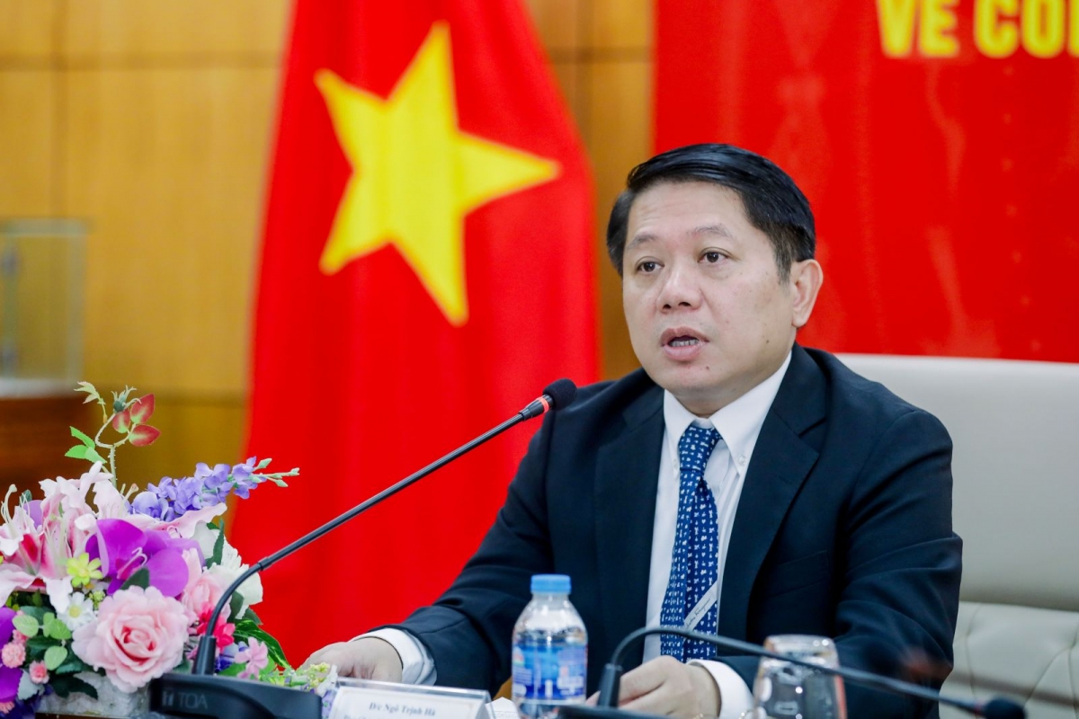 Ông Ngô Trịnh Hà, Phó Chủ nhiệm Ủy ban Nhà nước về người Việt Nam ở nước ngoài, Bộ Ngoại giao. 