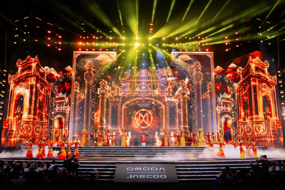 Heritage sites and scenic attractions are showcased at Miss World 2026 (Photo: Thai Binh/VOV correspondent in the Central Highlands)