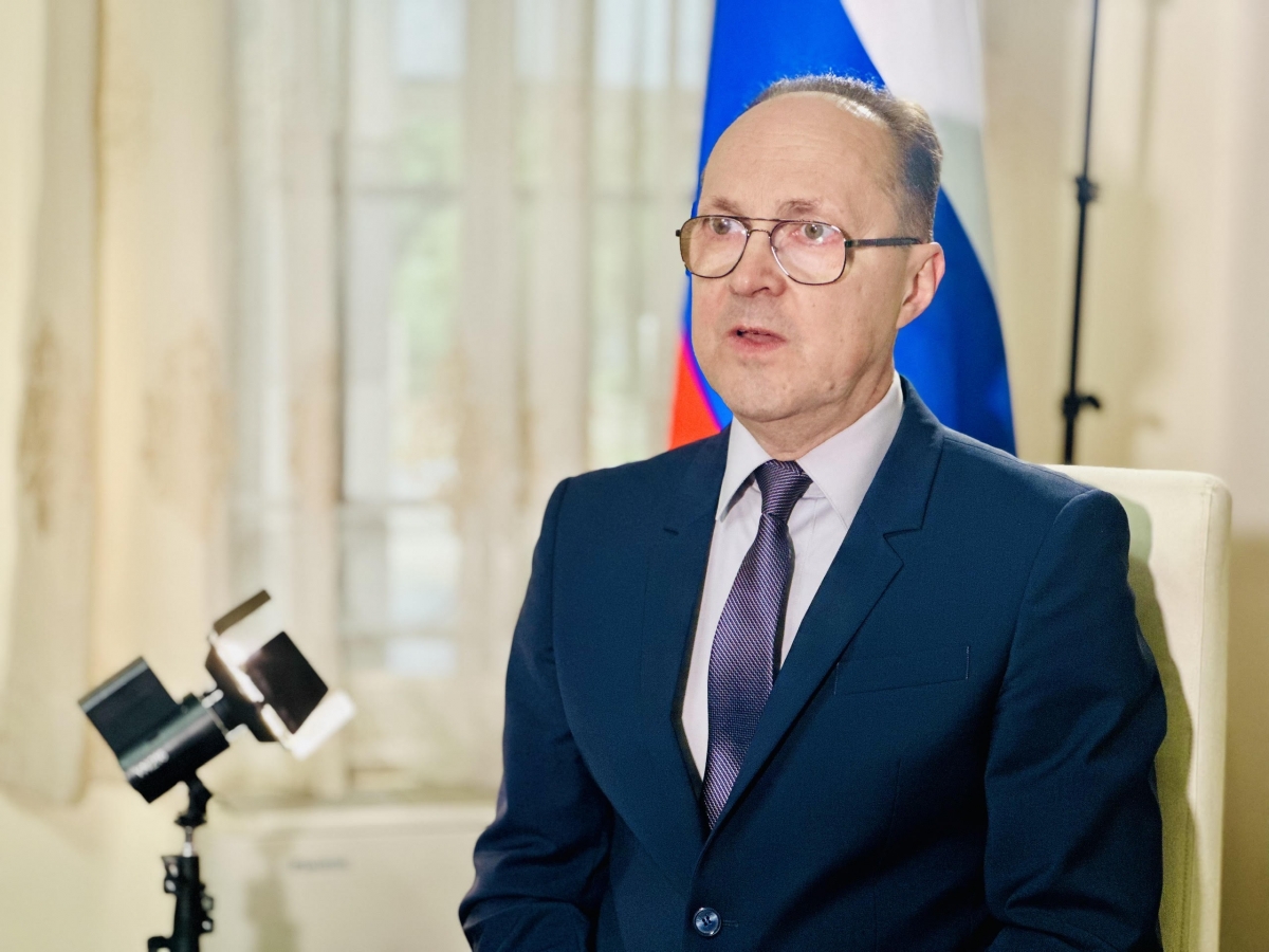 Чрезвычайный и Полномочный Посол Российской Федерации во Вьетнаме Геннадий Бездетко. Фото: VNA