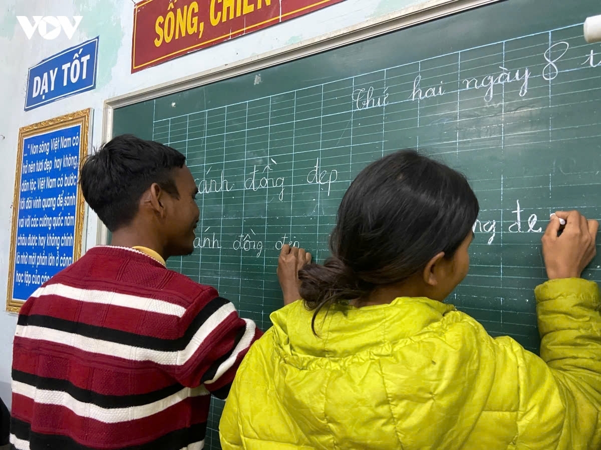 From learning the first letters to reading, writing and doing basic math in daily life.
