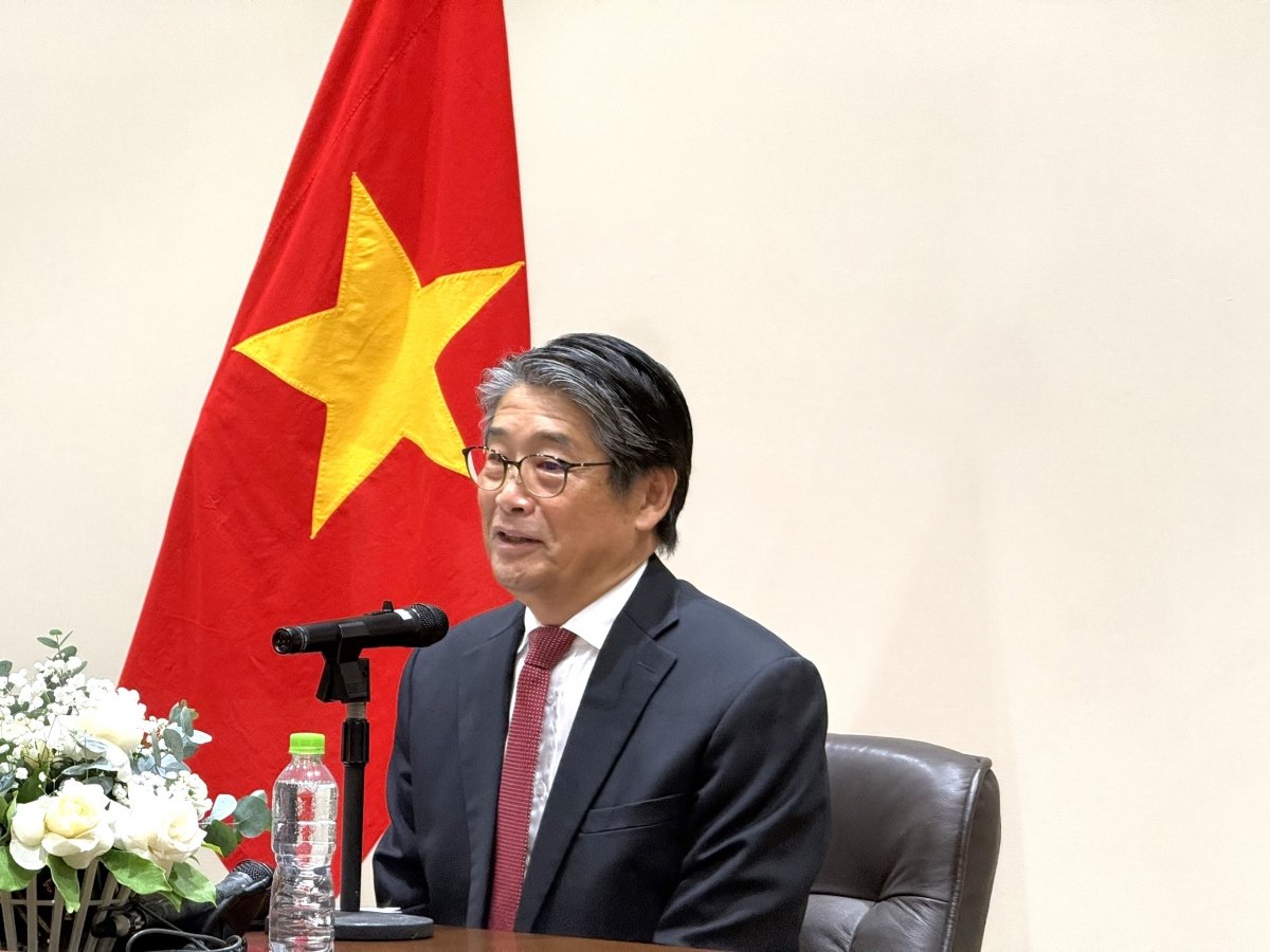 ベトナム駐在日本の伊藤直樹大使（写真：Thuc Anh）