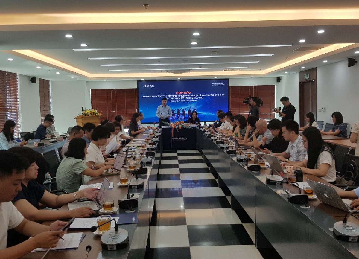 Vietnam celebrará por primera vez de la Olimpiada Internacional de Astronomía y Astrofísica. Foto: Ngoc Anh